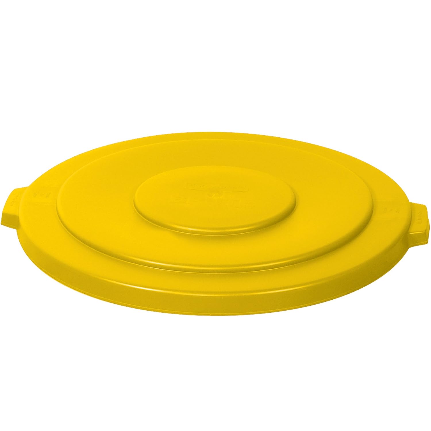 Boxes Fast BFRUB125L Brute Container Flat Lid, 44 Gallon, Yellow (Pack ...