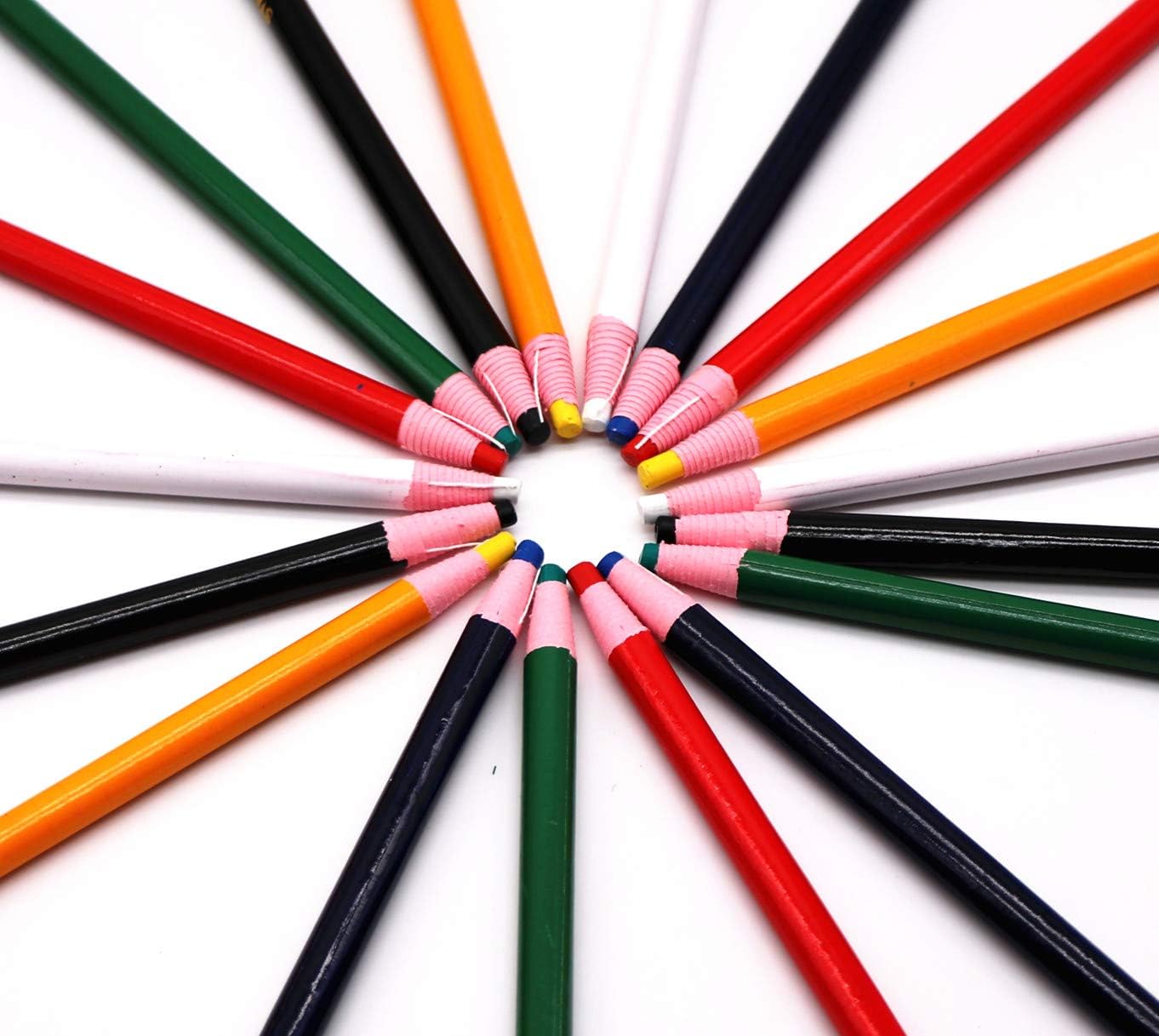 Sewing Mark Chalk Pencil Tailor's Marking and Tracing Tools Free Cutting Chalk Sewing Fabric Pencil (6 pcs)