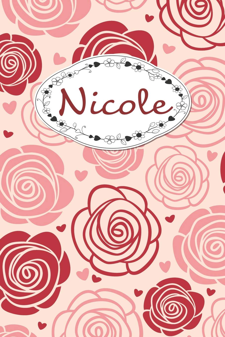 Nicole: Personalised Notebook / 120 Pages / Dot Grid / Perfect for journaling and writing notes.