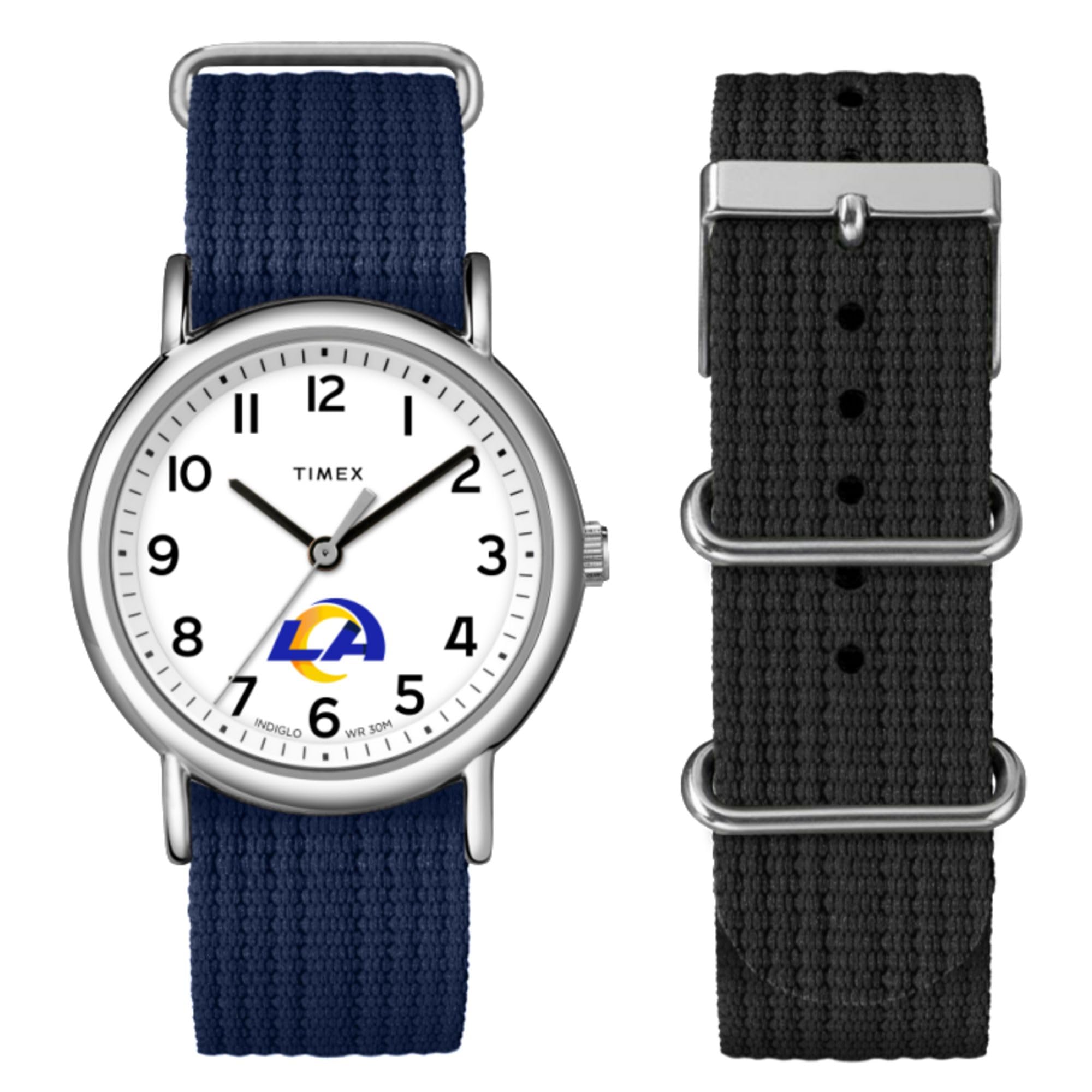 Timex Unisex Weekender Box Set 38mm Watch - Los Angeles Rams
