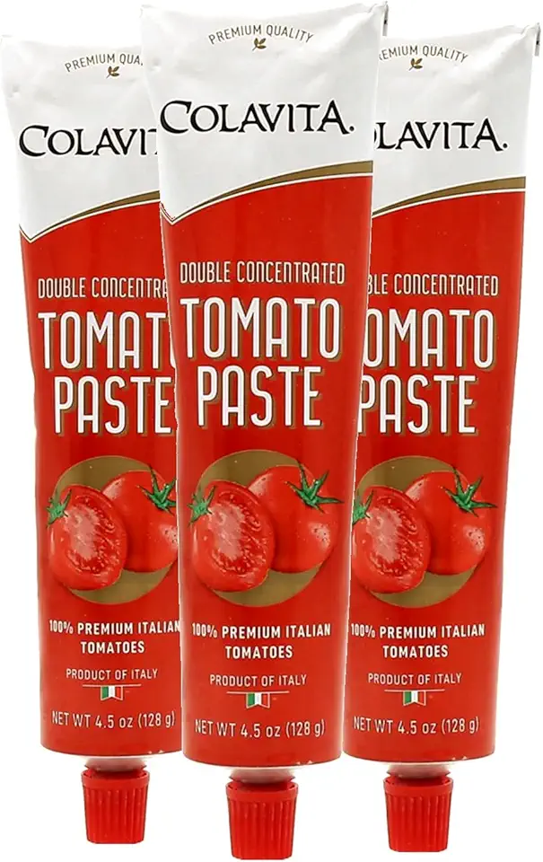 Pasta de Tomate Duplo COLAVITA Tubo 128g (3 Tubos)