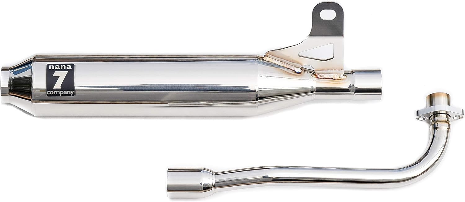 Amazon ナナカンパニー Na 01 ステンレスマフラー スーパーカブ90 Ha02型 フルエキゾースト 車 バイク