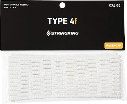 StringKing Mens Type 4f Soft Lacrosse Face-Off Mesh Piece