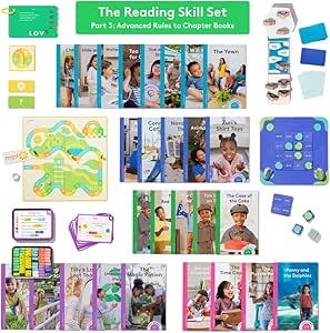 LOVEVERY | The Reading Skill Set Part 3 | Advanced Rules to Chapter Books | A Phonics-Based Program for Learning to Read, Learn Advanced Vowel Rules Through Fun Games, Reading Skills: 1st &amp; 2nd grade
