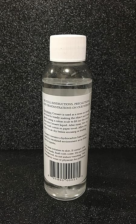 Conserv Safe Coin Solvent - 4 Ounce Bottle