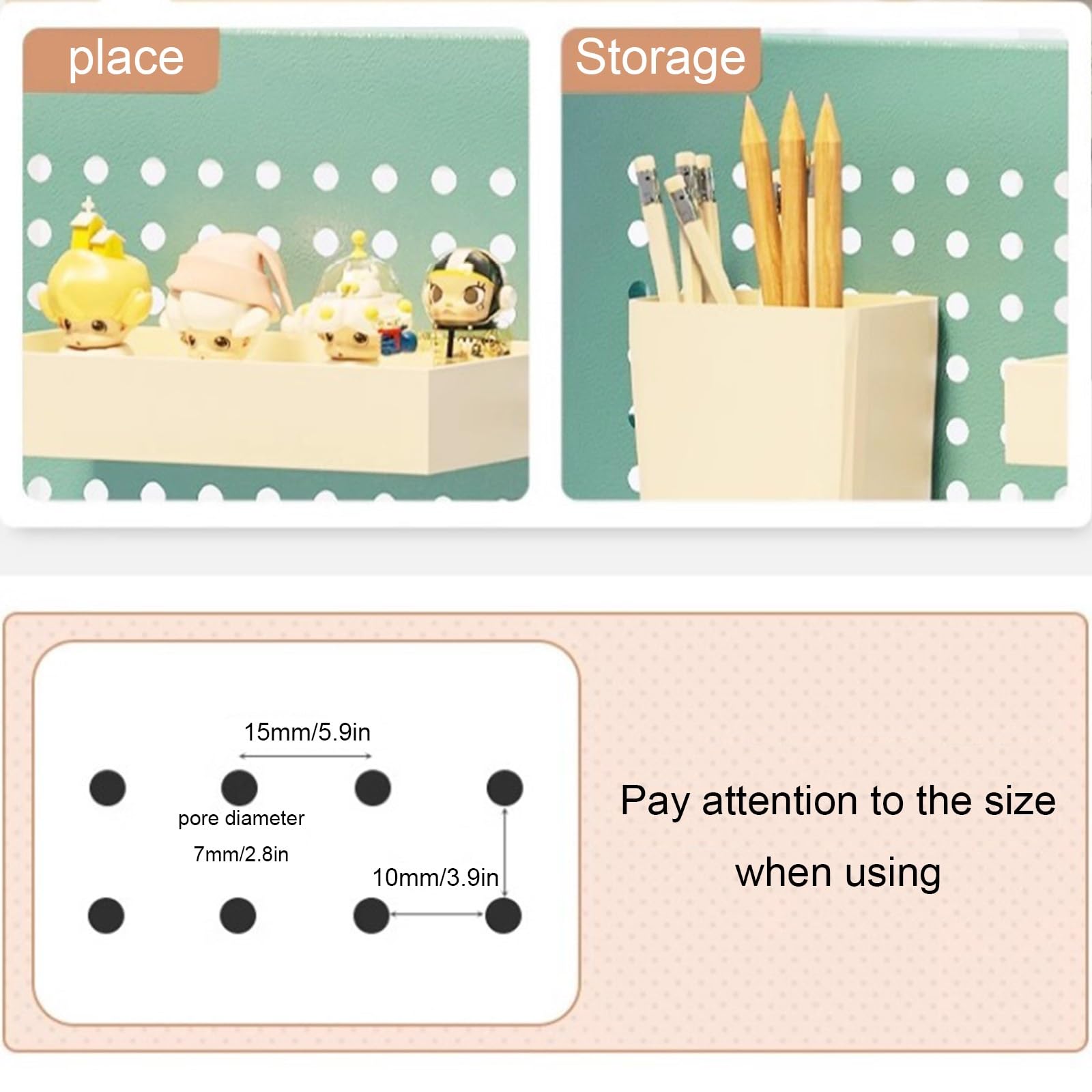 Organizer da scrivania magnetico in acciaio, con morsetto, accessorio da scrivania per ufficio, sistema modulare di sospensione con accessori, ideale per postazioni di lavoro e spazi creativi