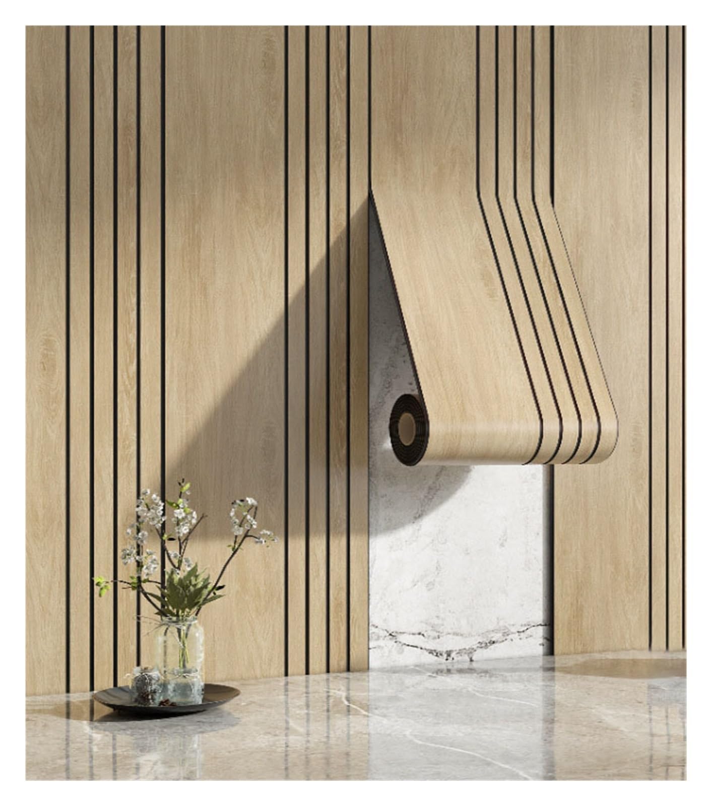Paneles adhesivos 3D impermeables y aislantes térmicos para pared