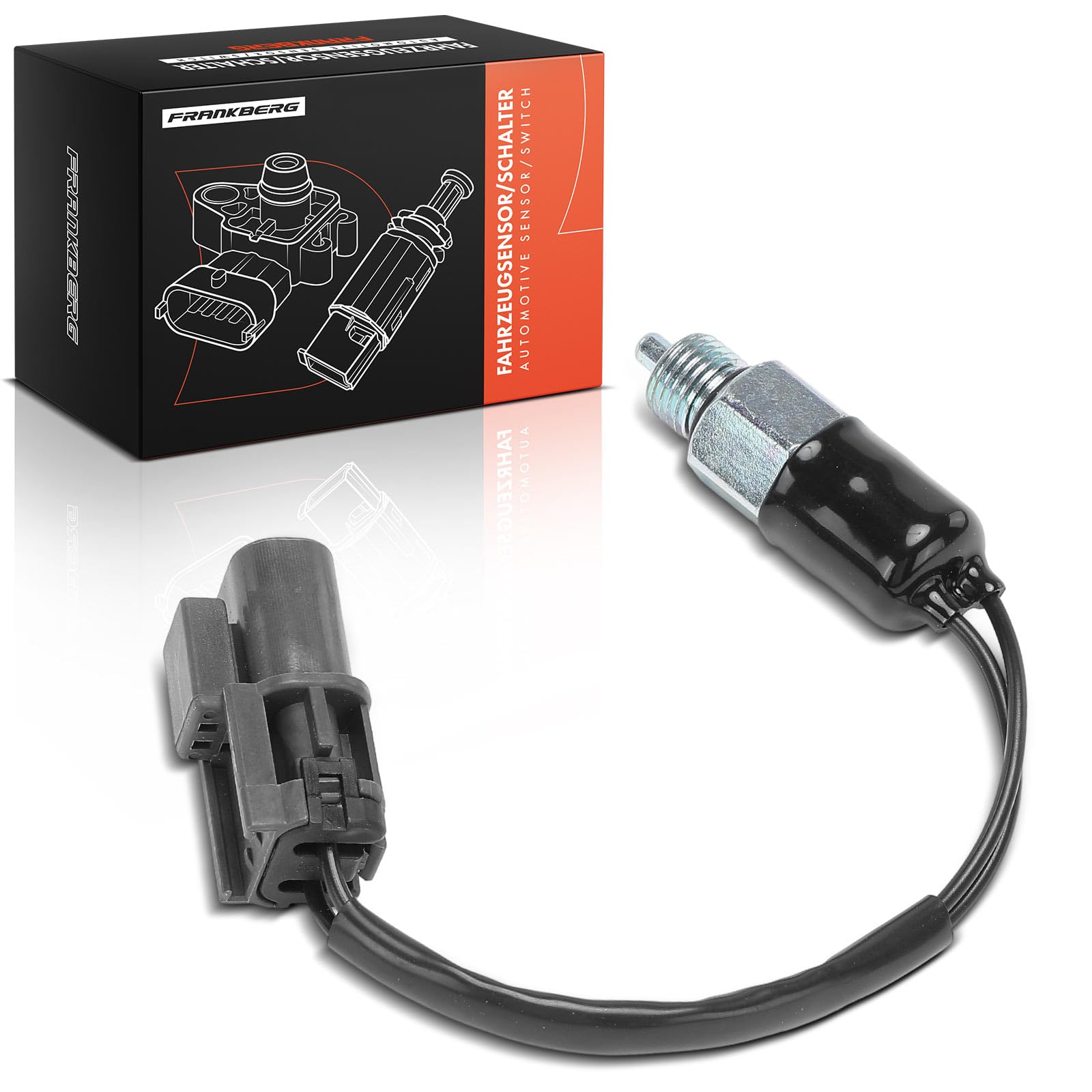 Frankberg Interrupteur de feux de recul 3200521U00 | Compatible avec: Serena C23, Cabstar E TL VL, Terrano I WD21, NP300 Navara D40, 300 ZX Z32, Patrol GR V Wagon Y61