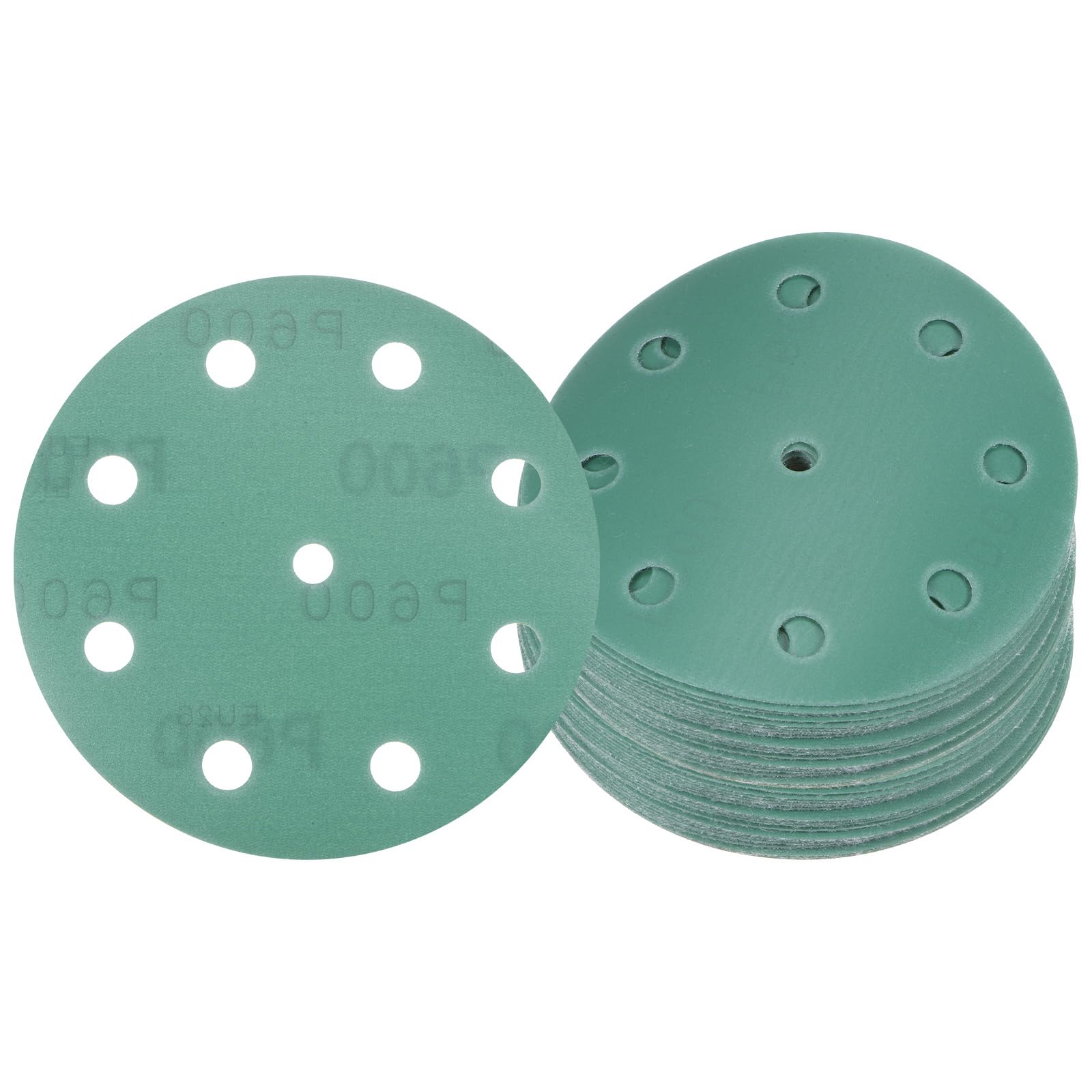 Kozelo 50pcs Green Film Sanding Discs