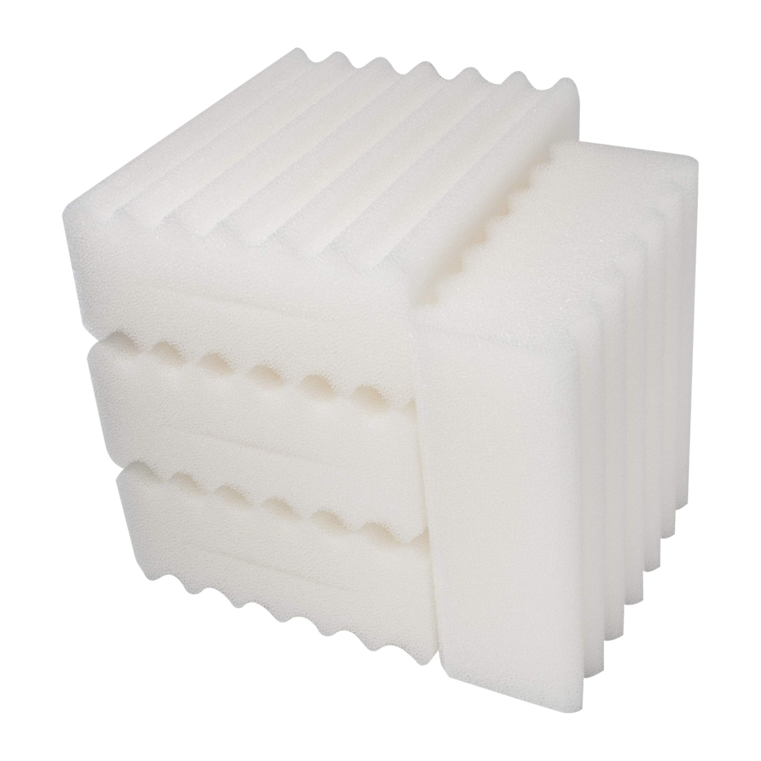 Compatible en Mousse Excellent Mousse d'Éponges Filtre Convient pour SunSun Pièce détachée Filtre Biologique CBF-350, CBF-350B et CBF-550 (Lot de 4)