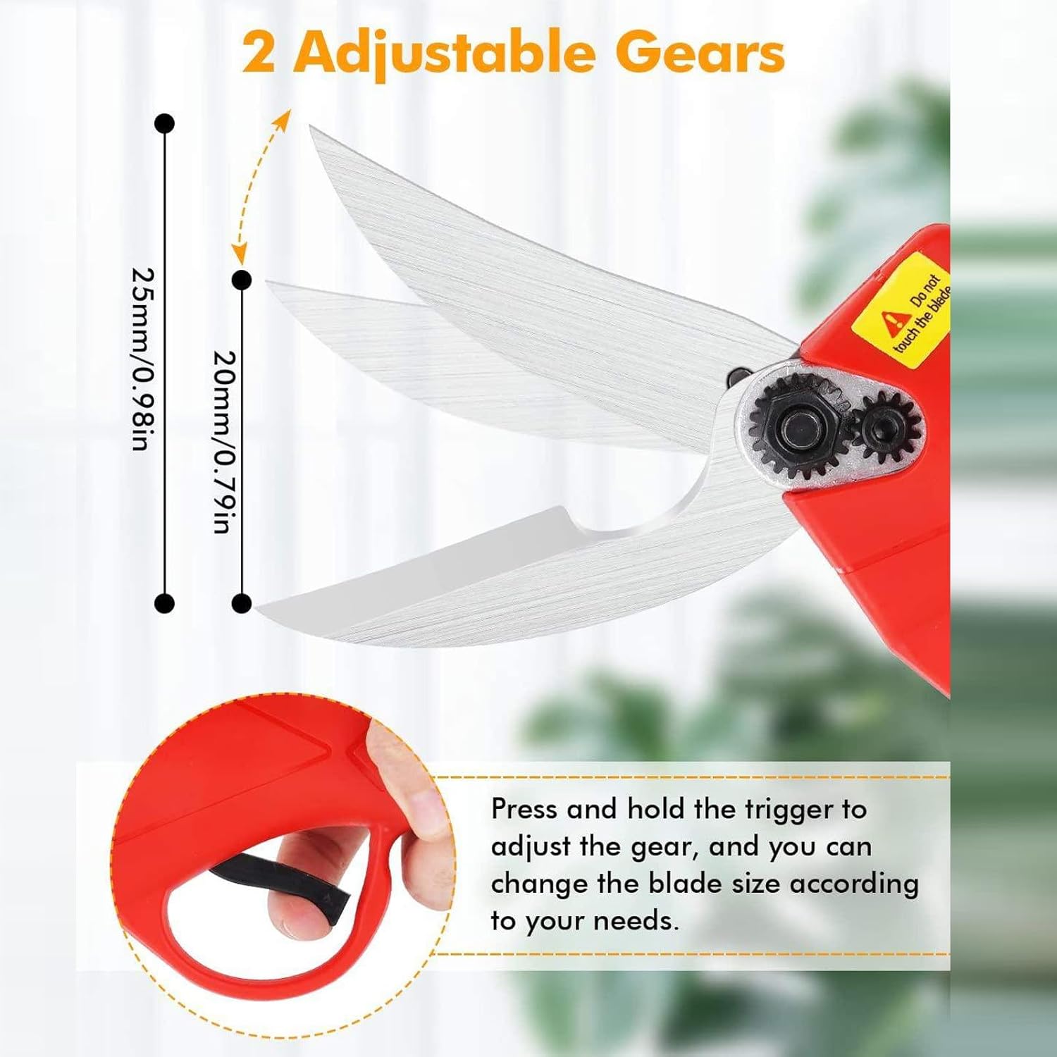 Kitchen Bone Scissors | Cordless Poultry Shears Chicken Bone Scissors-2 * 21v Lithium Batteries | Food Scissors For Chicken Meat Fish Seafood Vegetable,Red