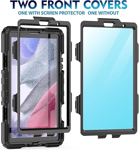 Miniatura 7 de Timecity Funda para Samsung Galaxy Tab A7 Lite de 8.7 pulgadas con protector de pantalla, funda protectora de cuerpo completo a prueba de golpes con