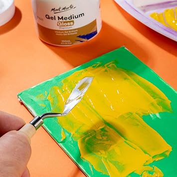 Mont Marte Premium Gel Medium Gloss 8.5oz (250ml), Suitable for Acrylic Paints