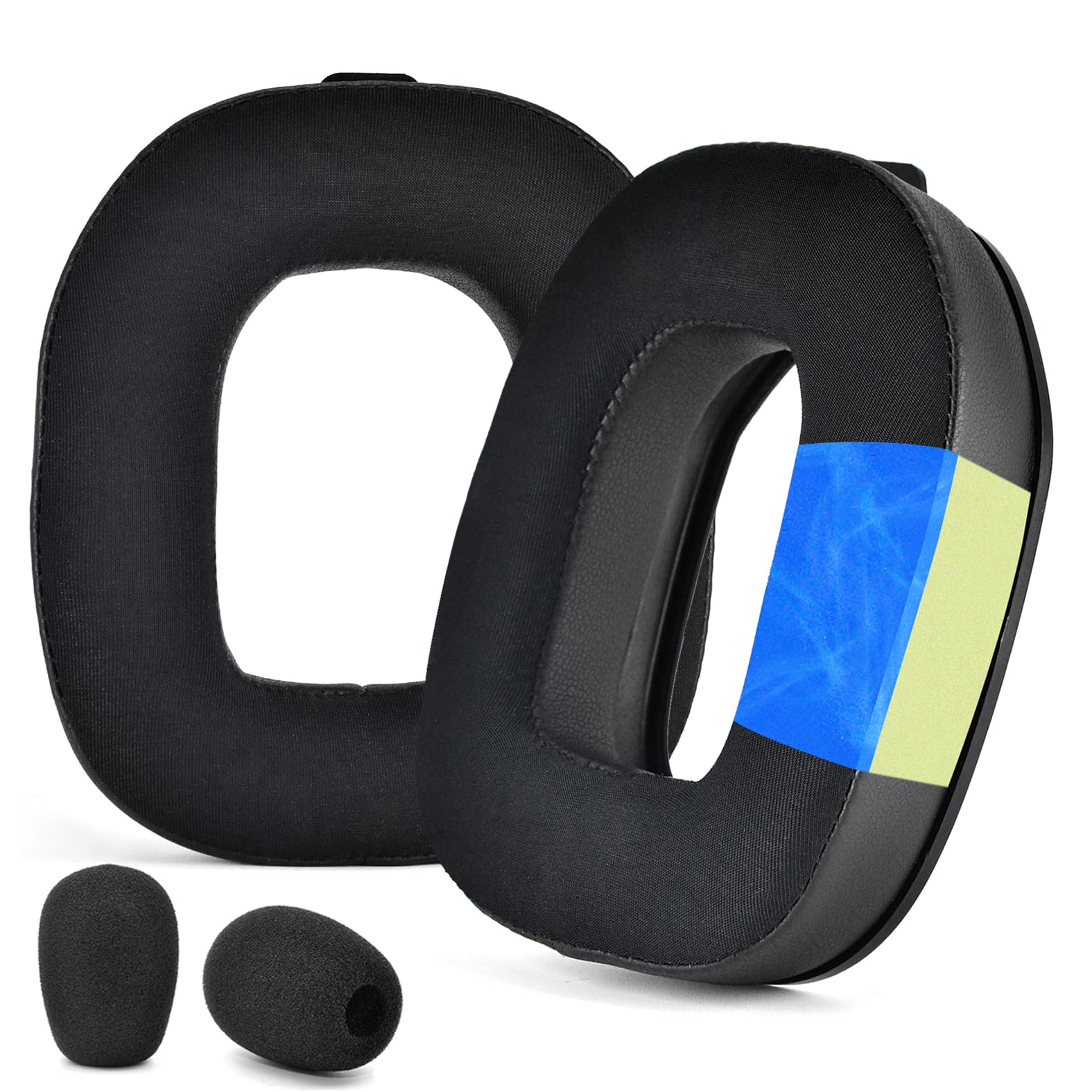 A40 TR Ear Pads and Microphone Foam- defean Replacement Cushions Compatible with Astro A40 TR Headset,Ear Cushions, Upgrade High-Density Noise