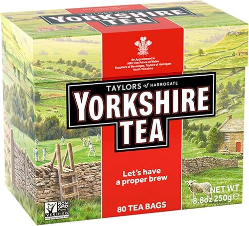 Vista 18 de Bolsitas de té Yorkshire de Taylors of Harrogate