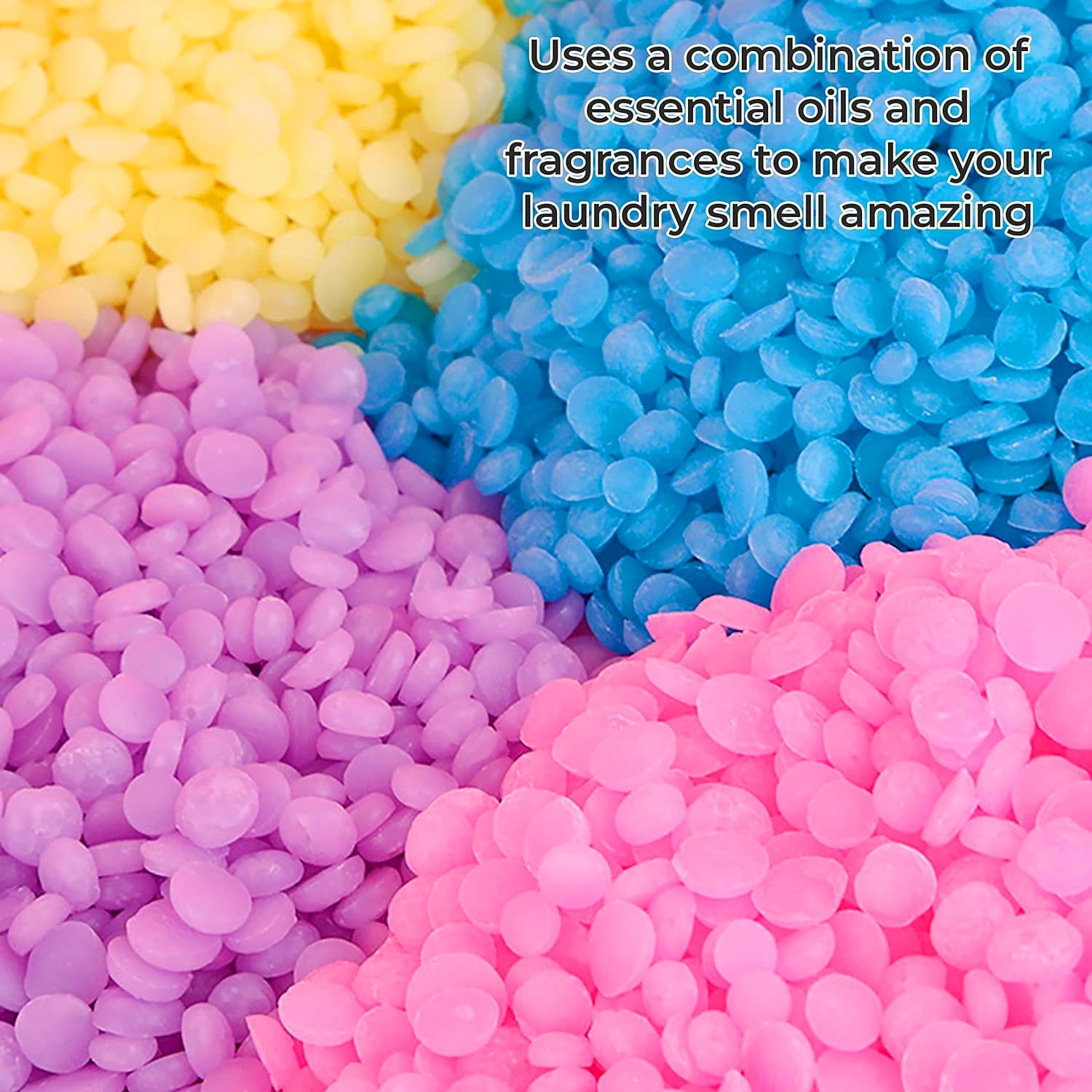 Laundry Fragrance Booster Scent Beads | Washing Machine Fragrance Beads | Laundry Softener | Washing Machine Clean Detergent Use Perfume Care Wearing Diffuser Clothes (Pack of 1 / Multi Color)