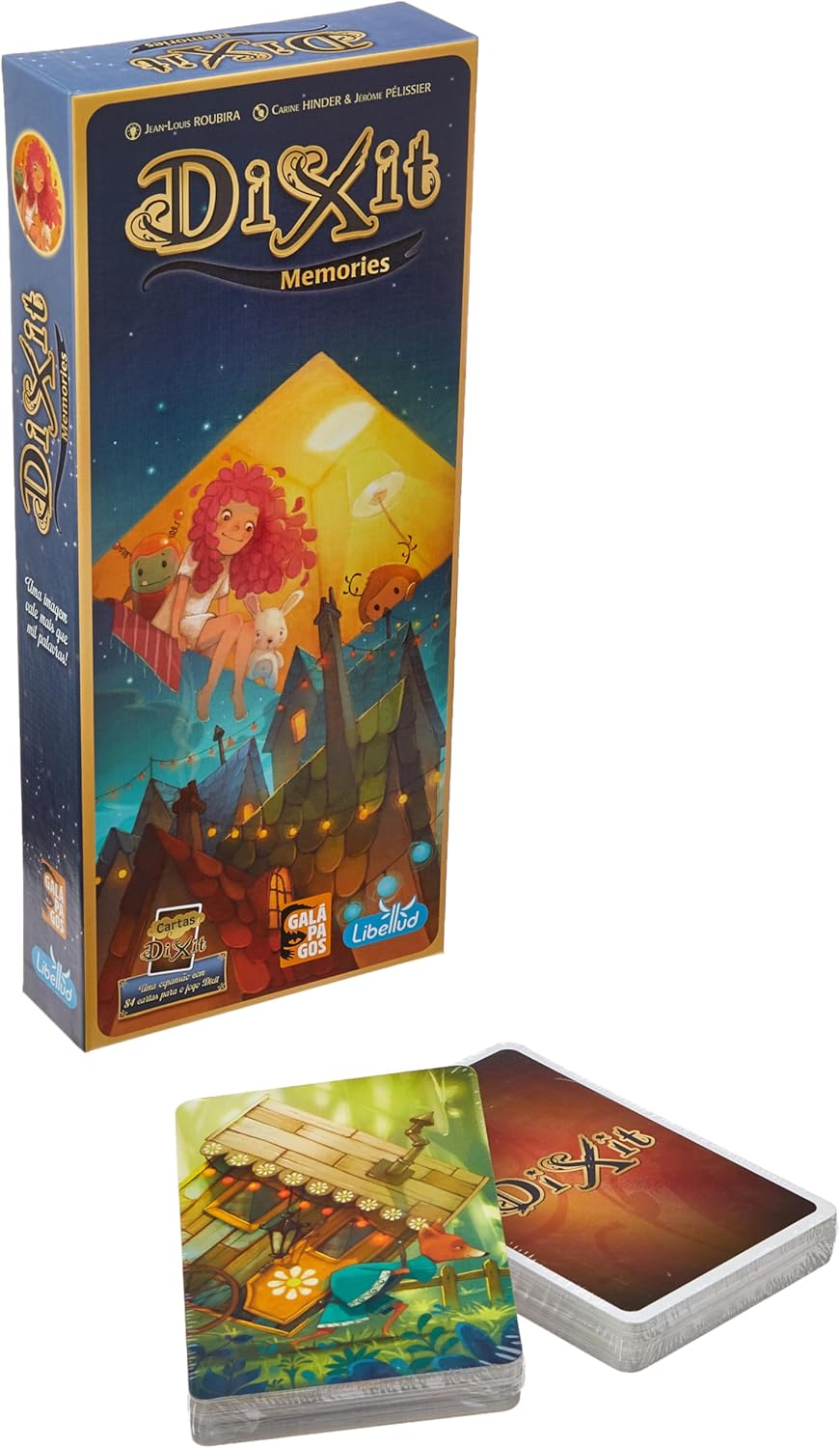 Asmodee, Dixit: Memories (Expansão), Jogo de Tabuleiro para Amigos, 3 a 6 jogadores, Idade 8+, Partidas de até 30 minutos