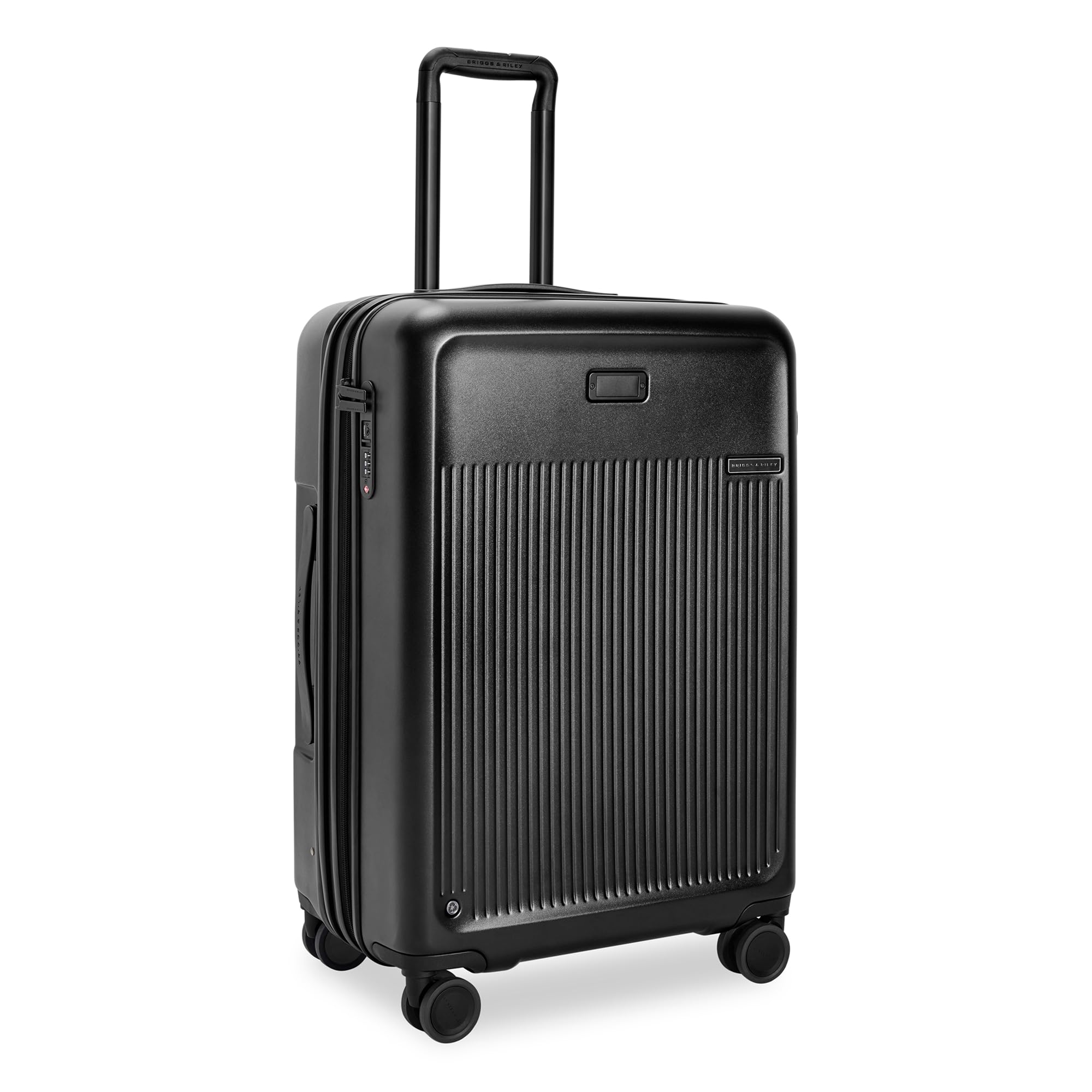 Briggs & Riley Sympatico Hardside Luggage, Black, 22" Essential Carry-On, Sympatico Hardside Luggage