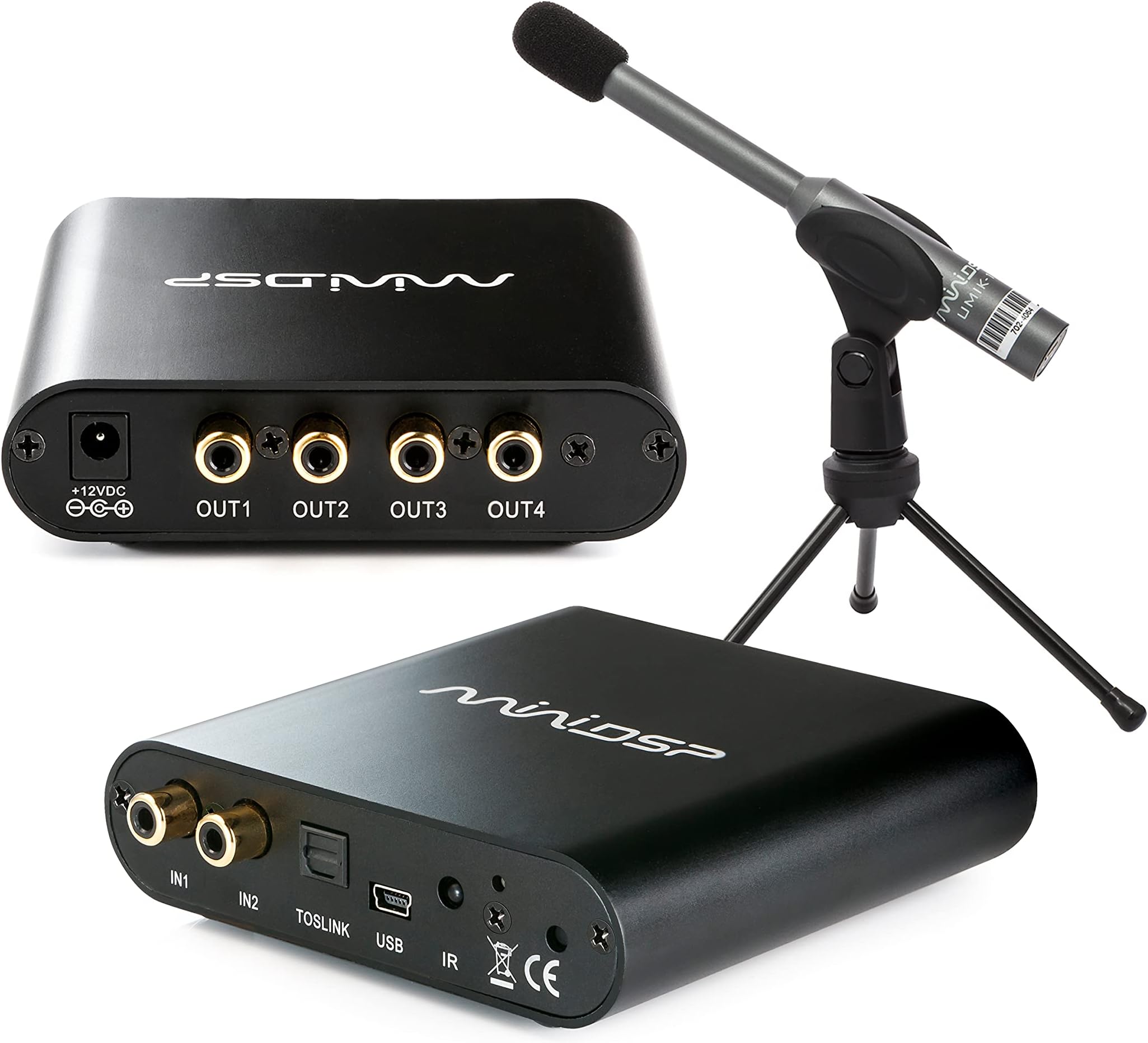 miniDSP 2x4 HD & UMIK-1 Combination Package with Free Plugin Software 2x4HD
