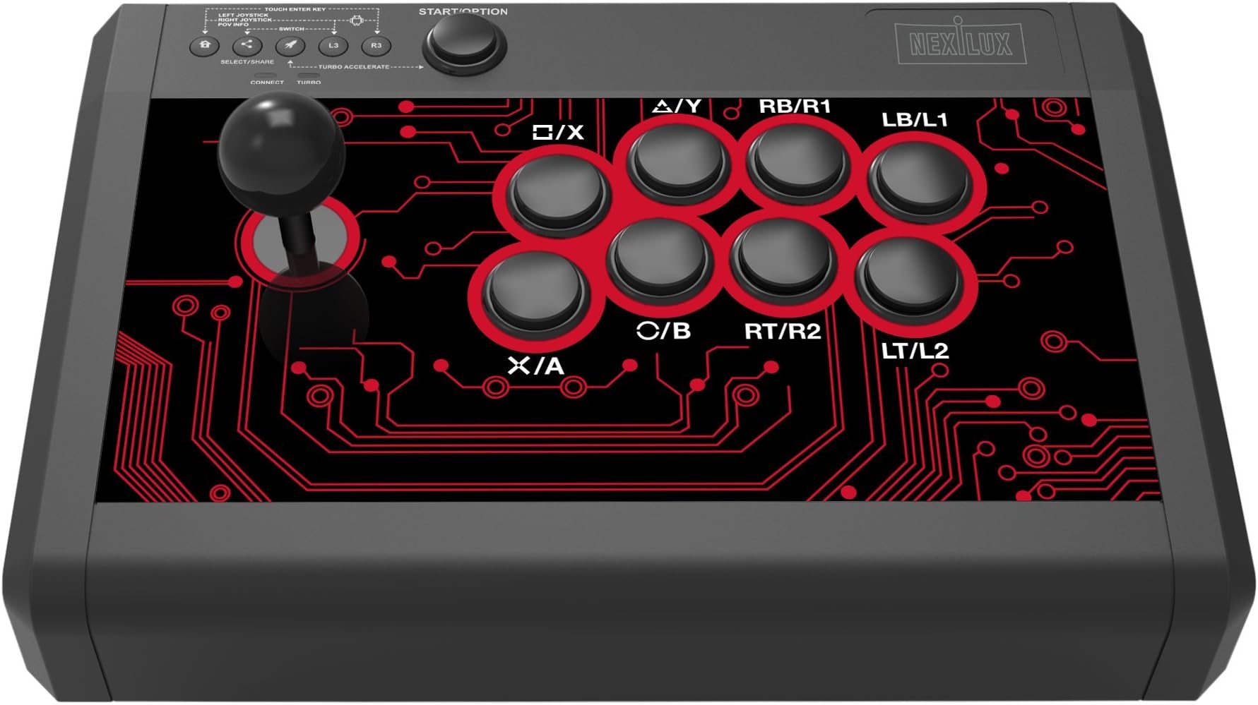 Arcade Fight Stick Joystick for PS4 PS3 Xbox ONE 360 PC Android & Switch