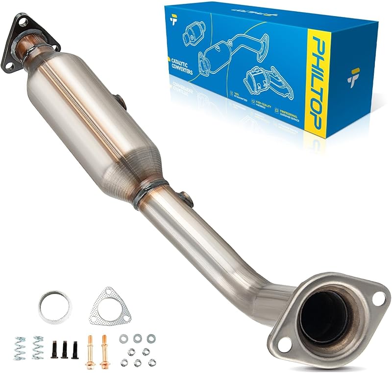 Catalisador dianteiro PHILTOP em aço inoxidável para Honda CR-V 2.4L 2002–2006 – Substitui OE 16167, 16462, 642288 e 40402