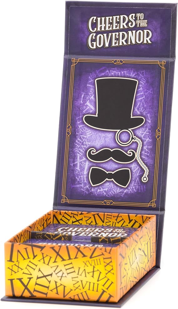 Cheers to The Governor - Card Games - Party Games - Family Games - for Kids 8 and Up - Games for Adults - Family Game Night - Travel Games - Creators of Piles!