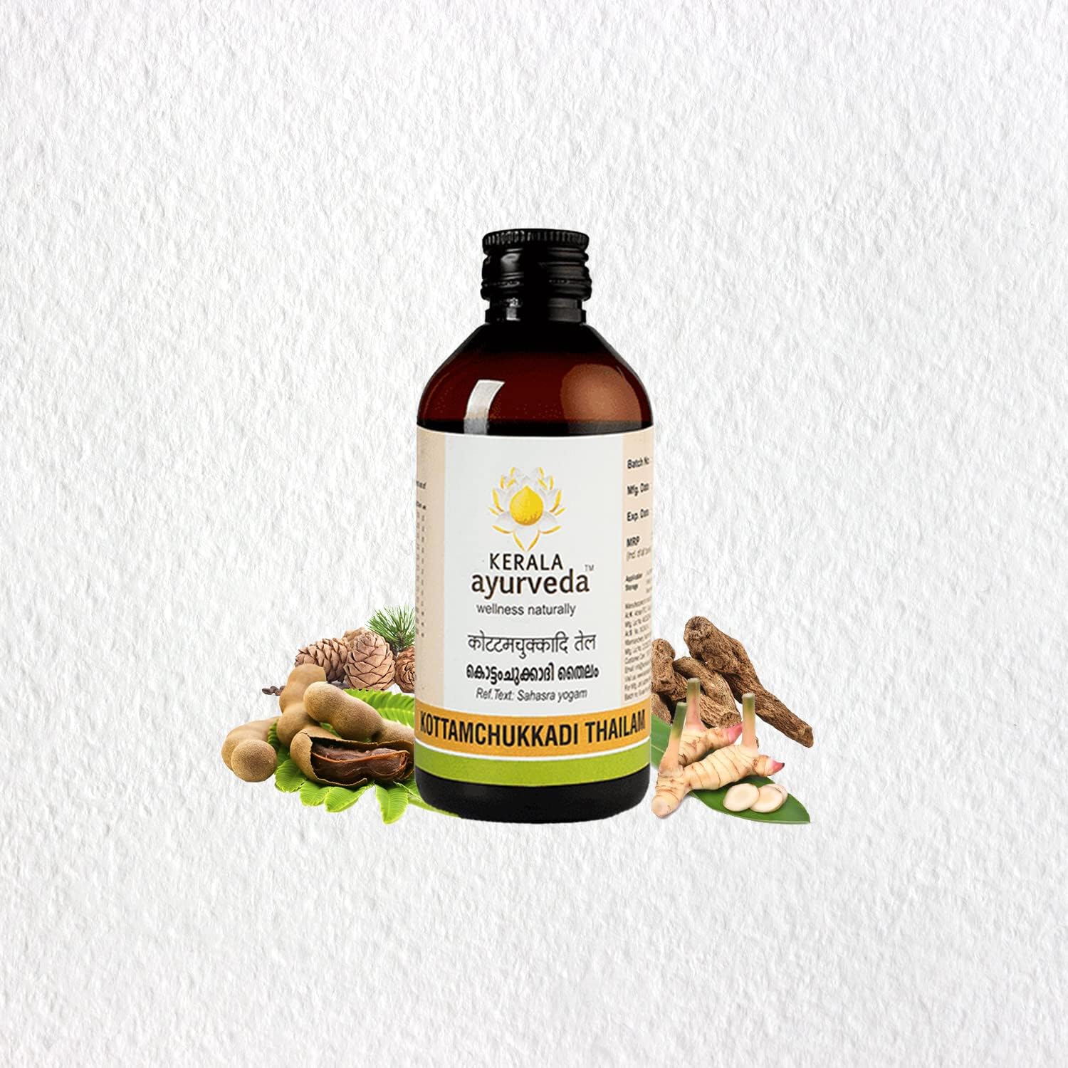 Kerala Ayurveda Kottamchukkadi Thailam, 200 ml Amazon.co.uk Health