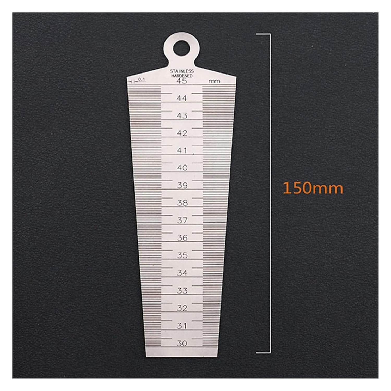 Stainless Steel Taper Feeler Gauge Set - Precision Thickness Measuring Tool for Spark Plug Gaps, Brake Bands, and Mechanical Clearances