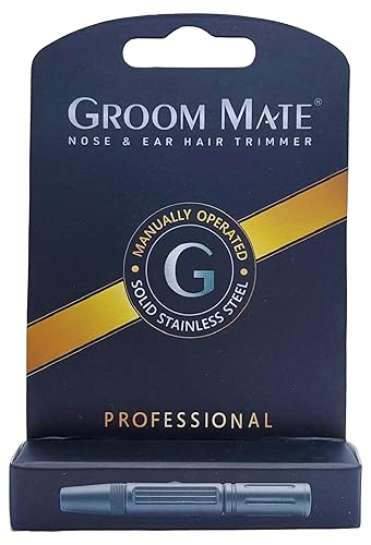 Novio mate platino XL Professional nasal/Nose & Ear Hair Trimmer w/garantía de por vida & fabricado en EE. UU.
