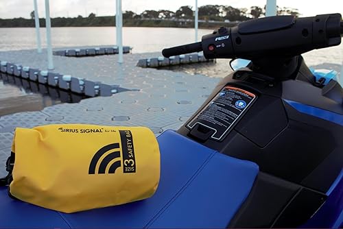 Miniatura 7 de Sirius Signal SB-3L - Kit de bolsa seca SOS de seguridad y emergencia para kayaks, barcos y manualidades de remo, aprobado por USCG