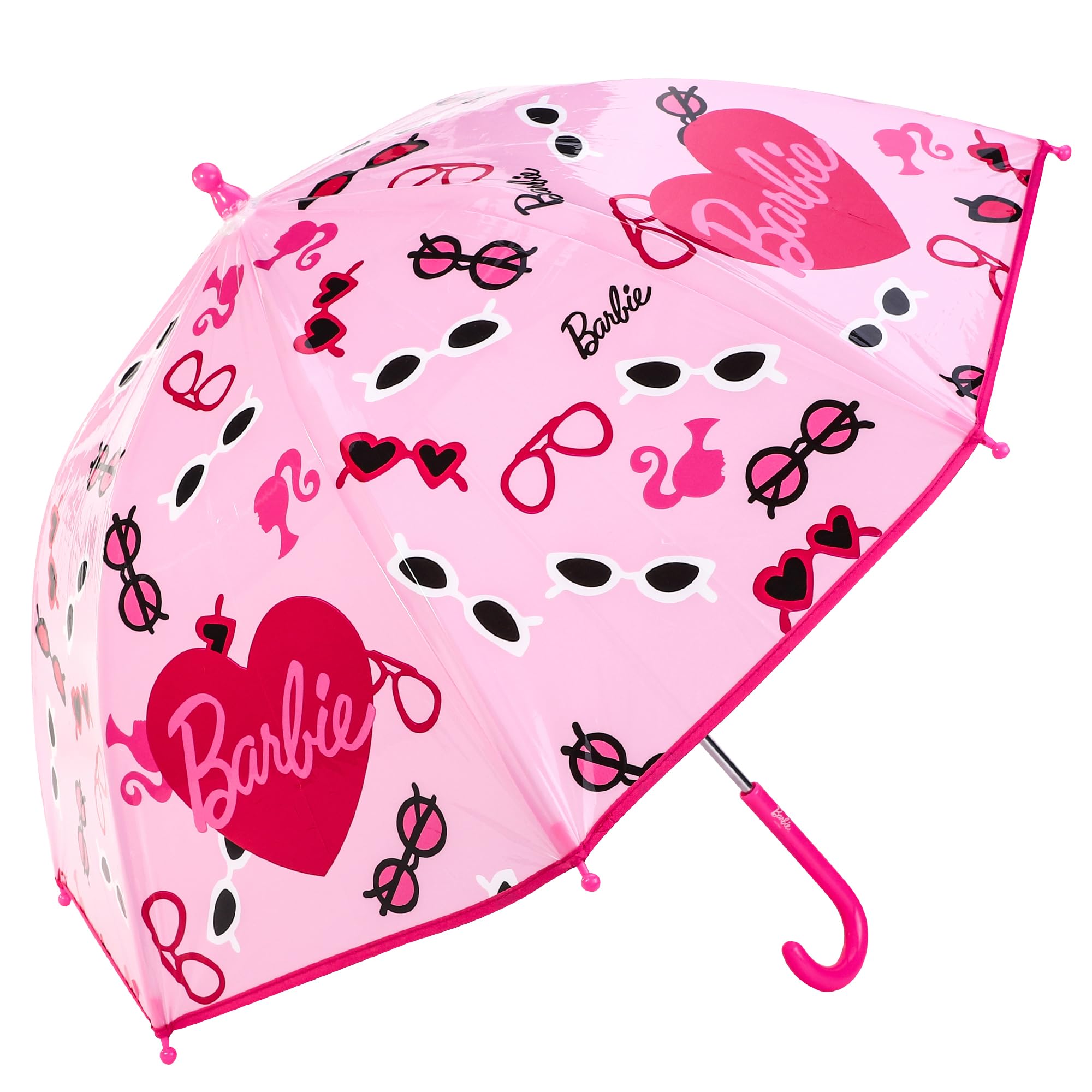 Barbie Dome Umbrella for Kids Childrens Boys Girls Brolly with Safety Open