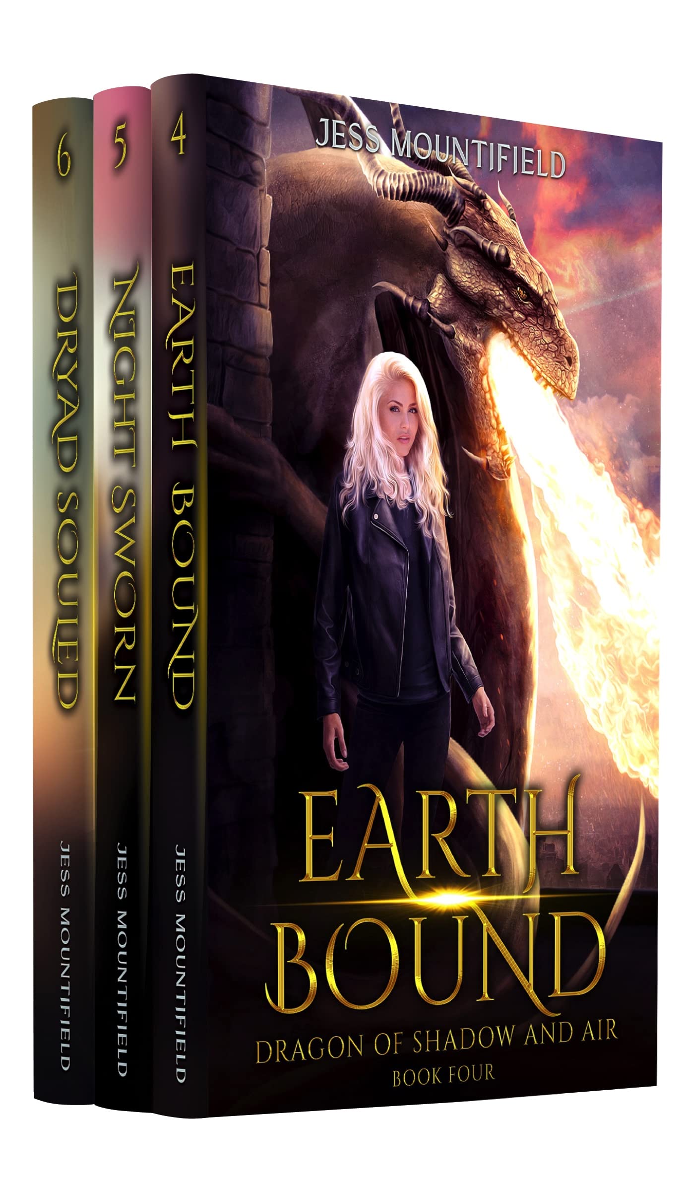 Cover of Dragon of Shadow and Air Boxed Set Two: Books 4-6