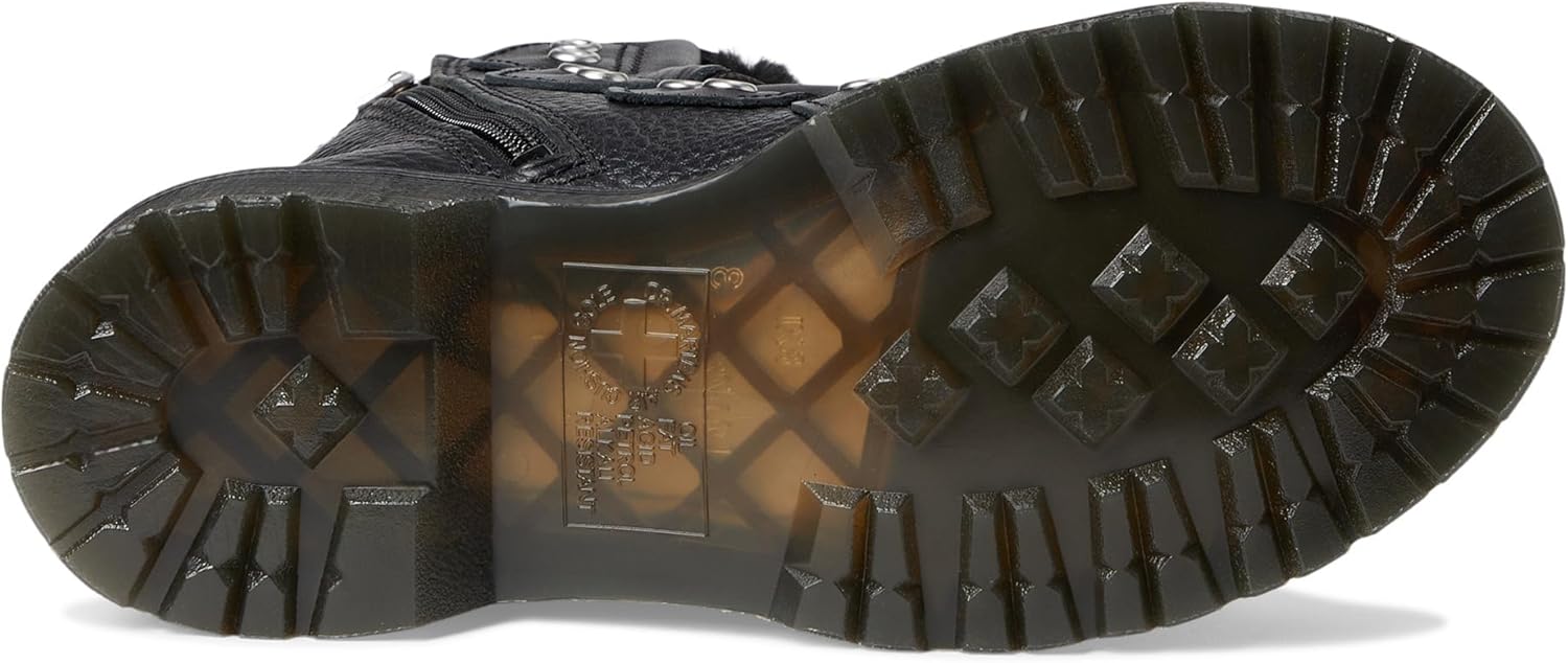 Dr. Martens womens 1460 Lace to Toe Fur Lined Boots - Image 3