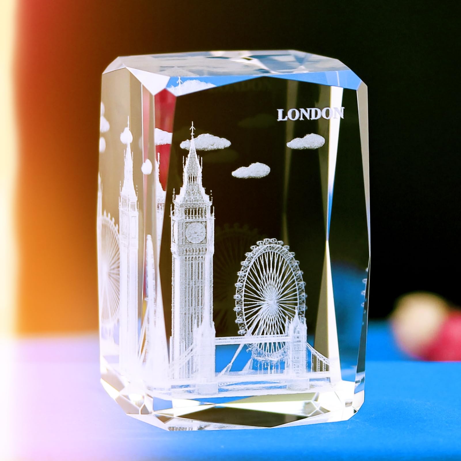 Amazon.com: BOOFIRE London Eye Big Ben London Tower Bridge 3D