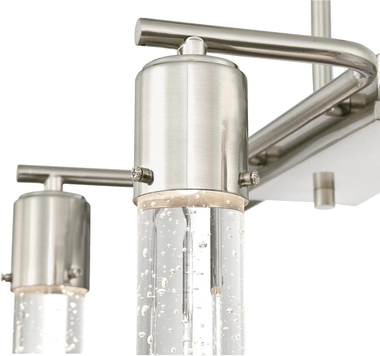 Grеаtеѕt Prоduсt Westinghouse Lighting 6329800 Cava Six-Light LED Indoor Chandelier, Brushed Nickel Finish with Bubble Glass, 6 Blасk Frіdау 🔥 Westinghouse Lighting 6329800 Cava Six-Light LED Indoor Chandelier, Brushed Nickel Finish with Bubble Glass, 6