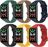 FitTurn Watch Bands Compatible with Oppo band 2 Women/Man Replacement Silicone Wristbands Strap Bands Adjustable Quick Release Accessories with Metal Button for Oppo band 2