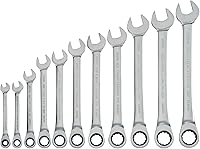 Vista 1 de CRAFTSMAN Ratcheting Wrench Set, Metric, 11-Piece (CMMT87021)
