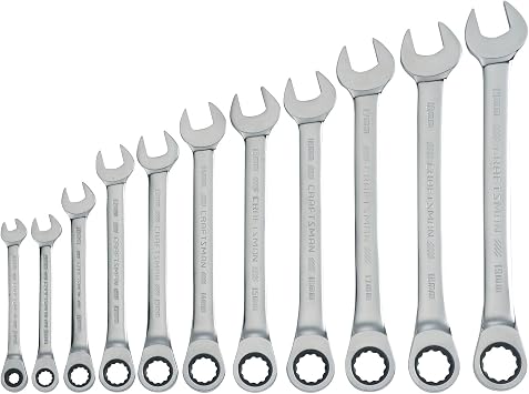 CRAFTSMAN Ratcheting Wrench Set, Metric, 11-Piece CMMT87021