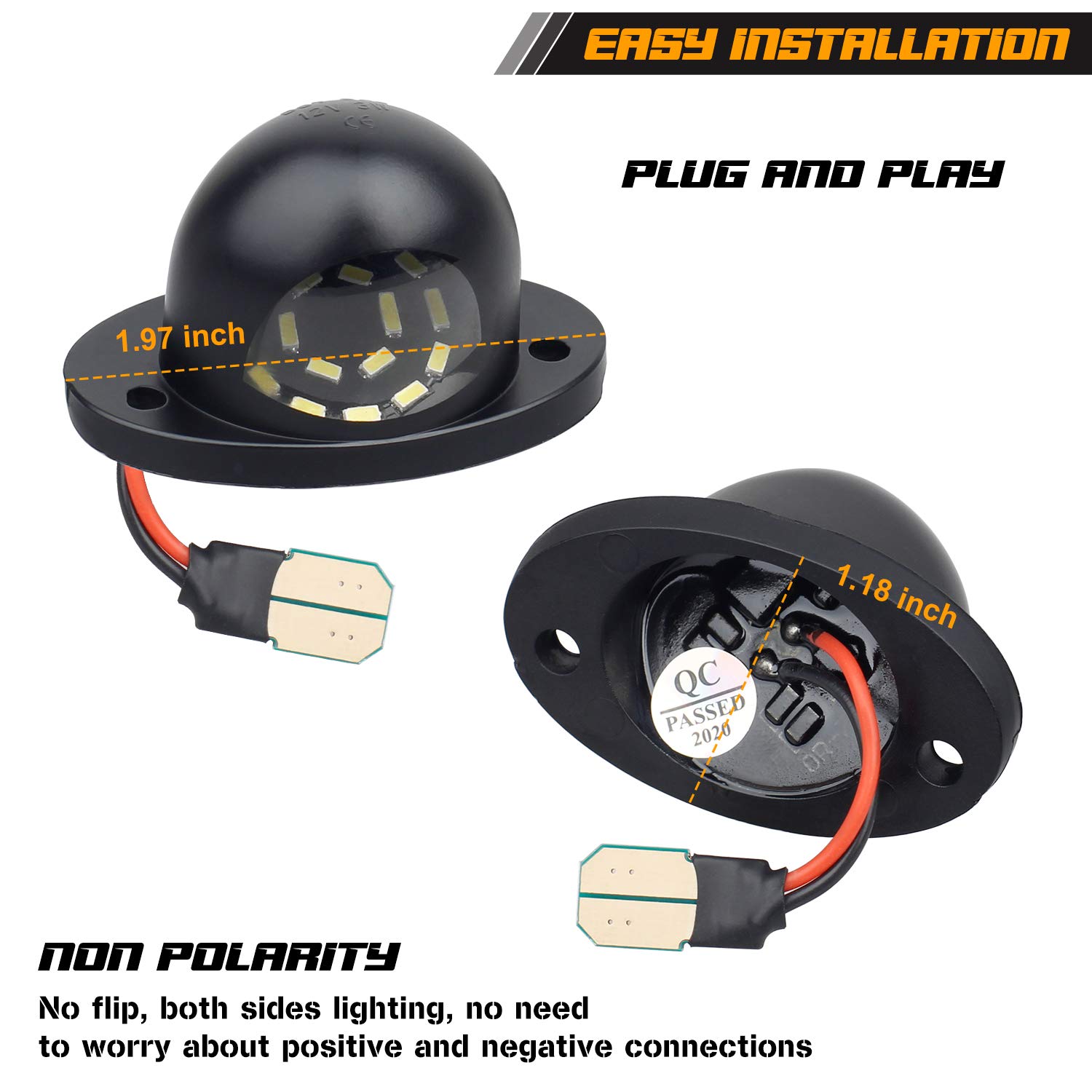 G-PLUS LED Light Strip Headlights W/o Bulbs Fit Dodge Ram 1500 1994-2001/Dodge Ram