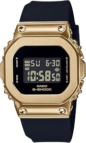G-SHOCK(ジーショック) [カシオ] 腕時計 ジーショック 【国内正規品】 ミッドサイズモデル メタルカバード GM-S5600GB-1JF ユニセックス大人 ブラック