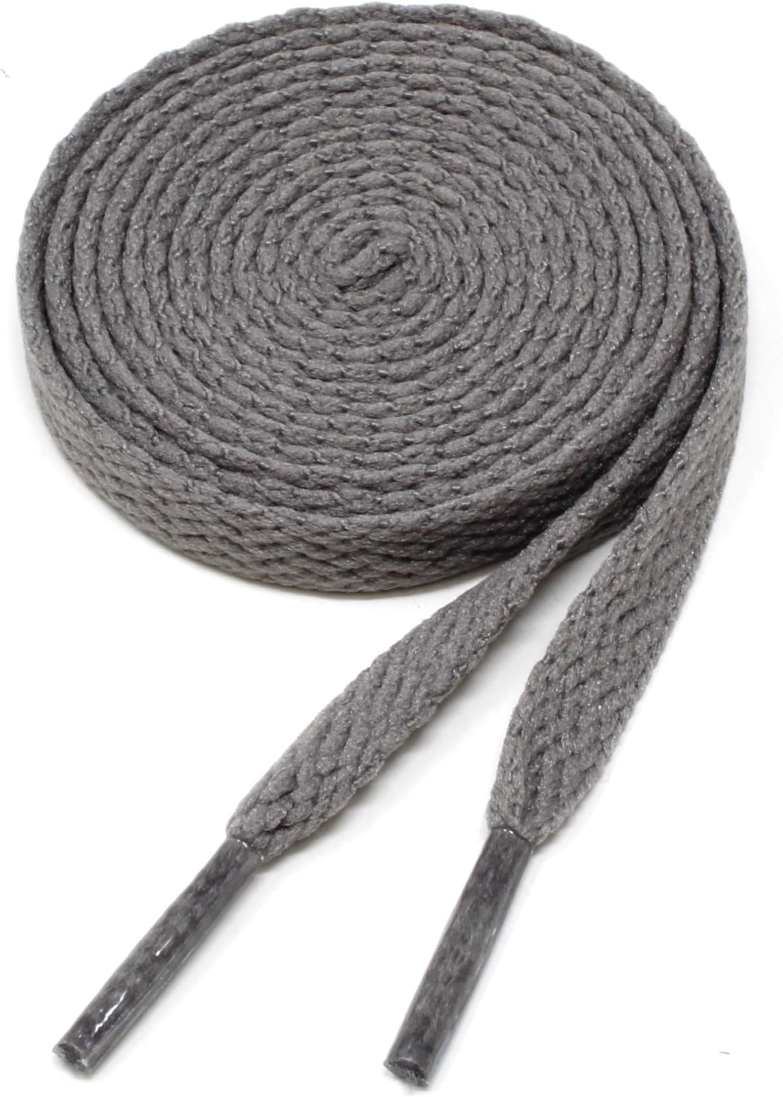 Flat Shoelaces 5/16" Wide Solid Color Strings for Athletic Sneakers Boots & Shoes - 27"-72" Length Shoe Laces