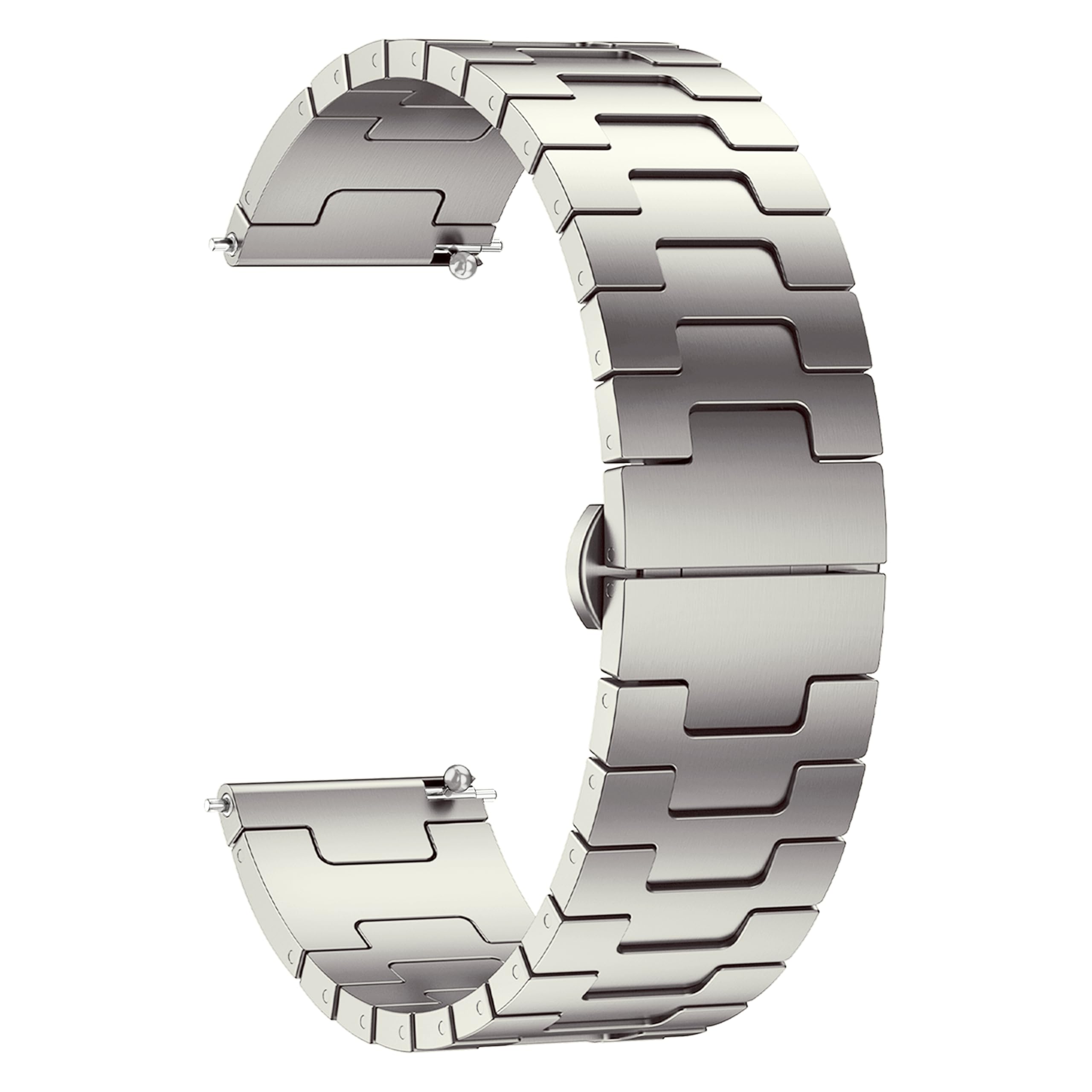 ACM Watch Strap Metal Stainless Steel 22mm compatible with Huawei Watch Gt 6 Pro Smartwatch Belt Luxury Band-image-34