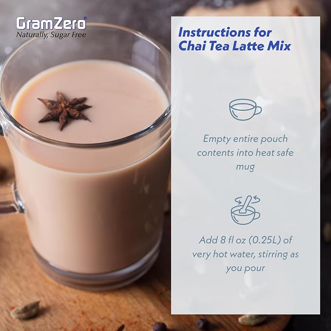 Mezcla de Té Chai Latte en Polvo 20 sobres miniatura 5