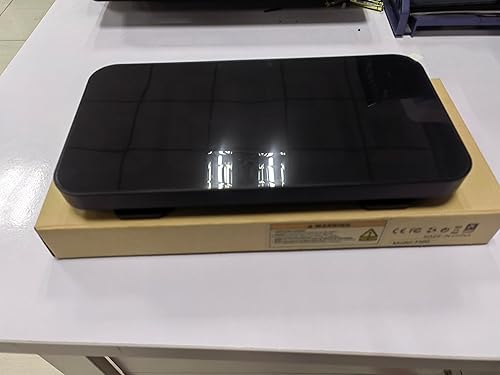 Miniatura 2 de (marco blanco con pantalla blanca y verde) Reloj despertador de música LED de 10.3 pulgadas, pantalla nítida de alto contraste, montaje en