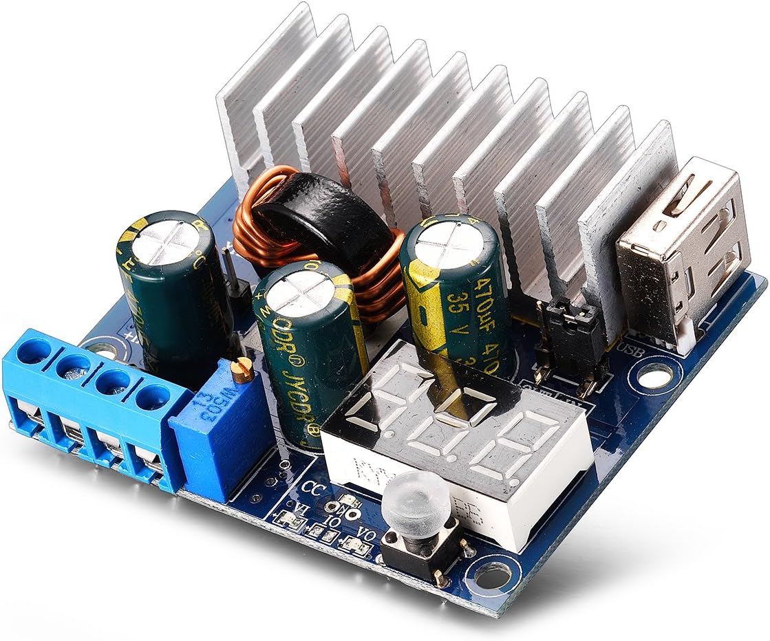 tinxi® DC-DC 100W boost converter module 3V to 35V Step-Up Power Supply Converter Module