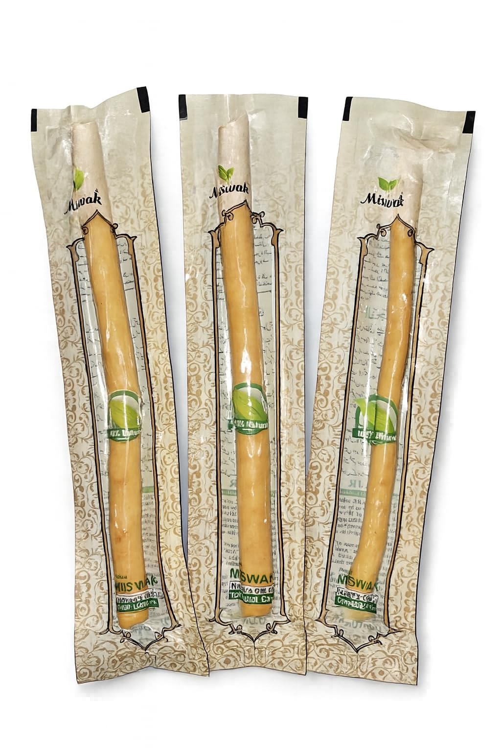 Natural Miswak Stick | Sunnat Miswak Teeth Cleaning Stick (Pack of 3)