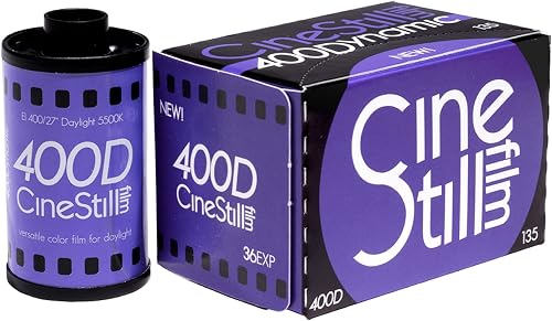 400Dynamic, film couleur polyvalent 35 mm 36 poses Cinestill