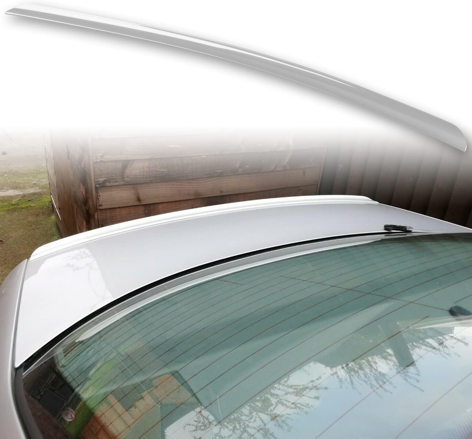 Painted Factory Print Code Trunk Lip Wing Spoiler for BMW 3-Series E46 Sedan Coupe E46 M3 Fast Delivery Easy Installation 336 Aegan Metallic