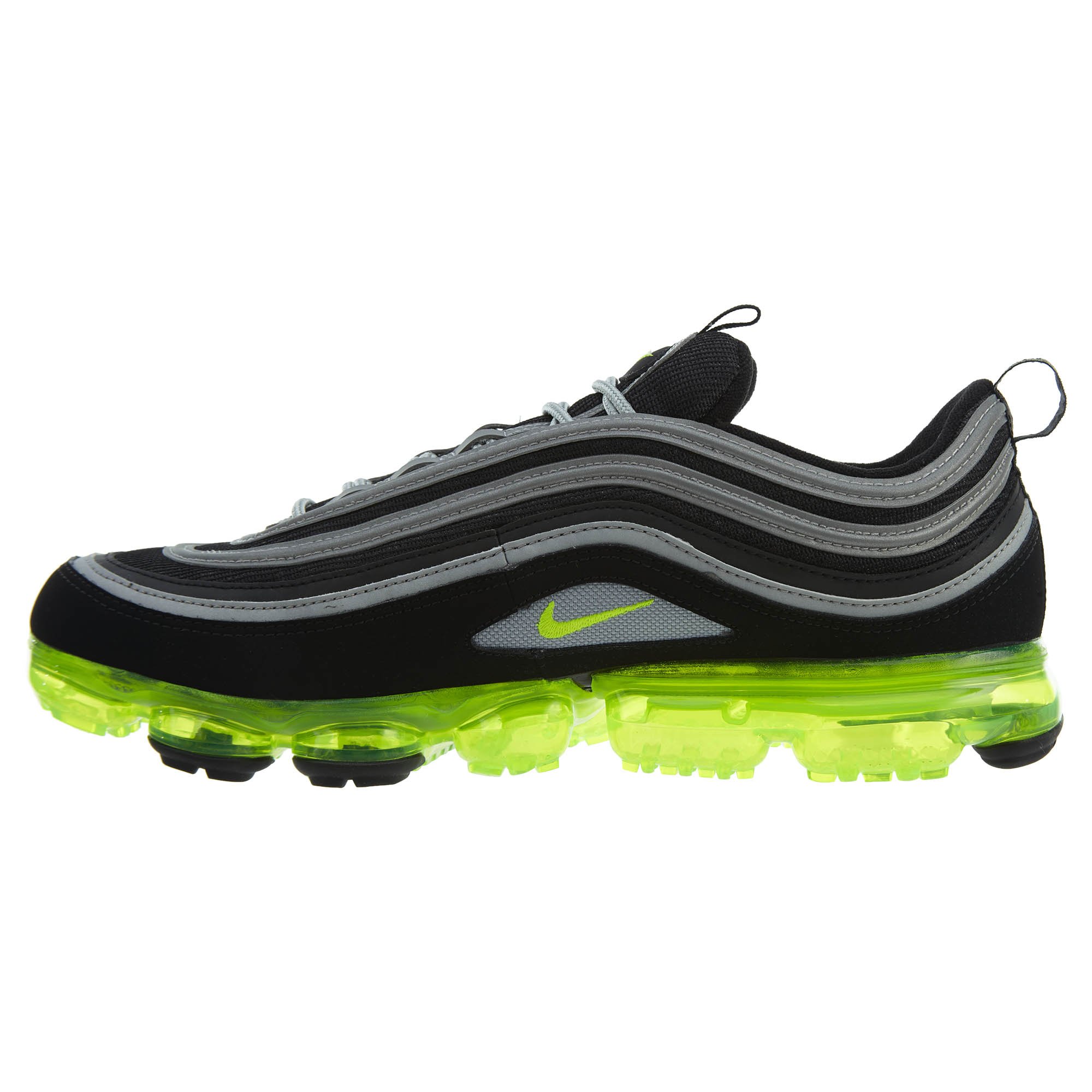 Nike Mens Vapormax 97japan Black Volt Silver Leather Size 8 