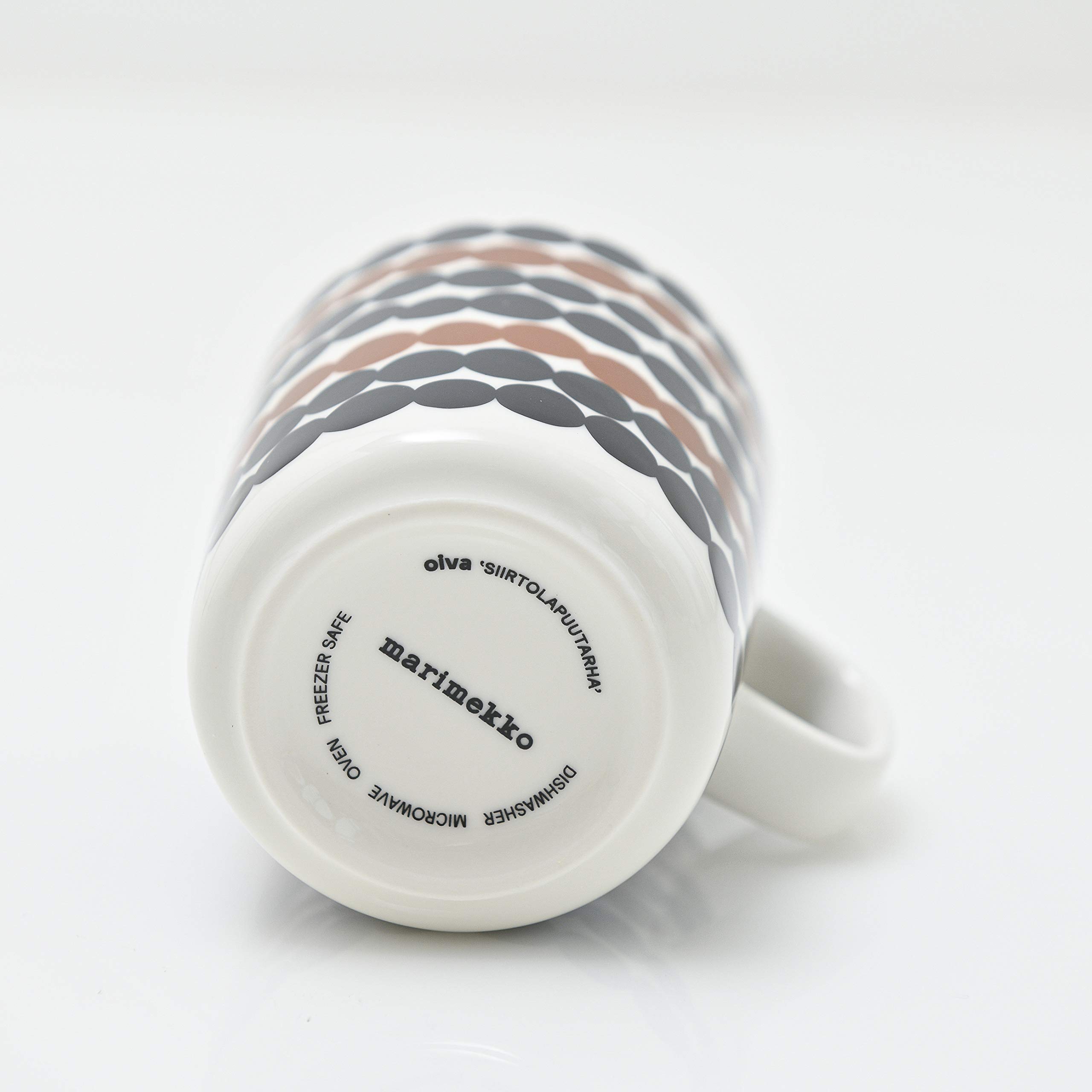 Amazon.co.jp: marimekko SIIRTOLAPUUTARHA ドット柄 マグカップ 250ml